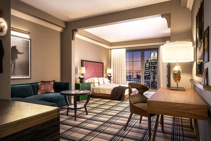 Hotel ZaZa Austin Kamer foto